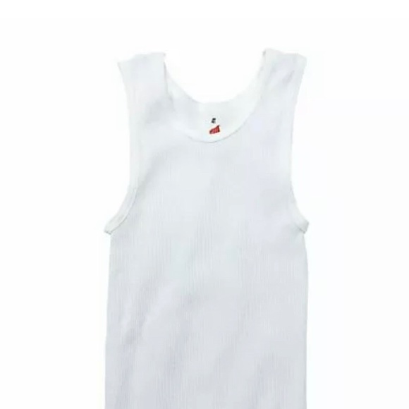 HANES- Boys Toddler Tank Top Pack White Undershirt - Picture 2 of 5